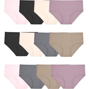 Fruit of the Loom Women's Beyondsoft Panties (L)