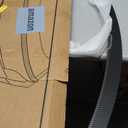 BASENOR Tesla Model Y Spoiler ABS Material Rear Spoiler Wing OEM Rear Trunk Lip Model Y Accessories Matte Carbon Fiber Custom Fit 2020-2024