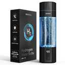 MOVOCA Upgrade Hydrogen Water Bottle, 3Min 2200PPB Rapid Hydrogen Water Generator -SPE PEM Tech, 14OZ Portable Hydro Water Machine, Health Care Gifts for Husband, Wife, Family, Friends, Travel