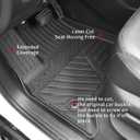 Floor Mats Compatible with 2018-2023 (Fit 2024 Traverse Limited) Chevrolet Traverse Cargo Liner Mat Back Seat Cover 7 Seat 2023 Chevy Traverse Accessories (Trunk Mat+Backrest Mats+Floor Mats)