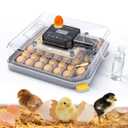 48 Incubators for Hatching Eggs, Egg Incubator with Automatic Egg Turning and Humidity Control, Temp Control, Egg Candler, Auto Water Refilling, Incubator for Chicken Eggs, Duck and Quail Eggs