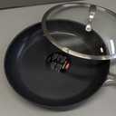 OXO Enhanced, 12" Frying Pan Skillet with Lid, Healthy Ceramic Nonstick, PFAS-Free, Stainless Steel Handle, Dishwasher Safe, Oven Safe, Black