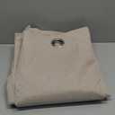 RYB HOME 100% Blackout Linen Curtain for Sliding Glass Doors, Extra Wide Thermal Insulated Privacy Curtains for Bedroom/Patio Door/Living Room/Open Closet, Room Divider, Linen, W100xL84, 1 Panel