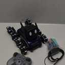 8WD Gesture Sensing Stunt RC Cars, Toys Gifts for Kids 6-12 Year Old Boys Girls, 2.4Ghz Remote Control Cars, Cool Lighting with Music, Gray (Blue)