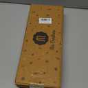 Mie Creations Christmas Tree Set of 2 Figurines, Xmas Rustic Decorations for Home, Living Room, Table Centerpiece, Mantel, Winter Indoor Elegant Decor, Vintage Gold Wooden Christmas Trees-12,10 inch