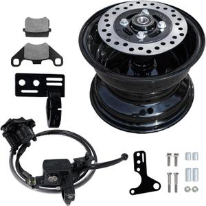 JMCHstore Front Rim Disc Hydraulic Brake Kit For Coleman BT200X CT200U-EX CT200U-EXR, Axis M200 Massimo Baja Trailmaster MB200 MB200S 196cc Viper Hisun 200cc Mini Bike