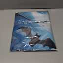 Halloween Door Cover 71x35 Inch Pumpkin Stack Glowing Jack O Lanterns Banner Full Moon Ghosts Bats Graveyard Scene Banner Happy Halloween Door Decoration for Porch Party Decor