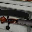 Kmise 4/4 Full Size Set, 4 Solid Wood Fiddle for Adults Beginners Students Kids, with Hard Case with Hygrometer, Violin Bow, Shoulder Rest, Extra Strings (MI3415)