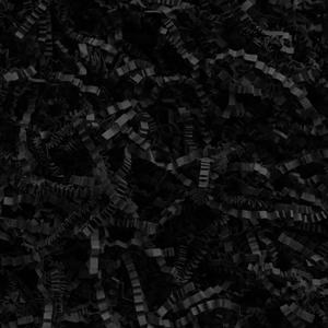 Bobobag - 2LB Crinkle Cut Paper Shred Filler Recyclable Gift Wrap Confetti Raffia Grass Shred Paper for Easter Baskets Filler Creative Eggs Decor(Black)