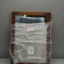 TETOTE 22 x 30 Inch Rustic Wooden Framed Wall Mirror, Natural Brown Dark Walnut Wood Bathroom Vanity Rectangle Mirror for Modern Farmhouse Boho Decor, Waterproof, Horizontal/Vertical, Easy to Install