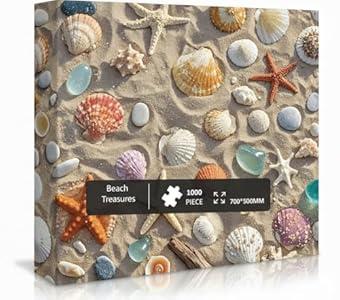 1000 Pieces Jigsaw Puzzles for Adults, Seasons Series - Beautiful Nature Art, Meditative Stress Relief Game, Large 28" x 20", Great Gift for Nature LoversBloom Village