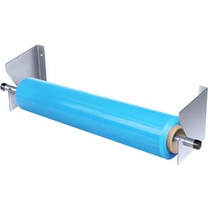 MorningRo 60 Inch Paper Roll Holder Vinyl Roll Holder Wrapping Paper Wall Mounted Roller Rack Holders Adjustable Reliable Kraft Scroll Dispenser for Vinyl Kraft Other Rolled Materials(Silver)