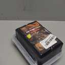 2Pack Silicone Square and Round Ice Cube Trays for Freezer - Sphere, Rose, Diamond Ice Molds for Whiskey, Cocktails & DIY, Black (Charcoal)