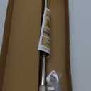 Closet Rod, 17 to 28 Inch Heavy Duty Adjustable Metal Clothing Rack for Hanging Clothes, Closet Poles for Wardrobes, Laundry, Durable Steel, Silver