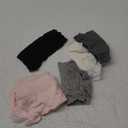 KNITLORD Women's Underwear Cotton or Viscose Soft Bikini Panties Lace Trim Pack of 5 (Medium)