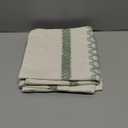 MIULEE Set of 2 Sage Green Boho Decorative Pillow Covers 18x18 Inch Farmhouse Rustic Couch Throw Pillows Modern Summer Cotton Cushion Covers Retro Cute Macrame Woven Spring Decor for Bed Sofa Chair