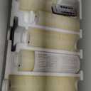 LED flameless Candle, with Embedded Starlight String,（ danip)5Piece LED Candle, with 10Key Remote Control, 24Hour Timer Function, Dancing Flame, Real Wax, BatteryPowered. (Ivory White)