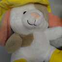 2 x Dog in a hat plush toy