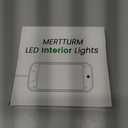 RV Lights Interior LED Dome Light, 48LED 800LM Ultra Bright 12V-85V LED White Lights RV Ceiling Light with Switch Control, for Car/RV/Trailer/Truck/Camper/Boat (2 Pack)