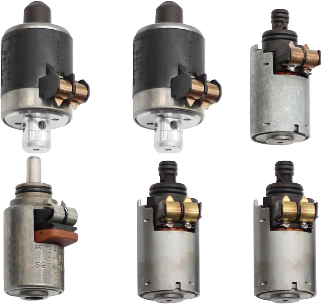 722.6 5-SPEED Transmission Solenoids Set 6 Pcs Compatibile with E320 E430 G5 Automatic Transmission