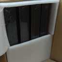 UMIACOUSTICS 4 PCS Acoustic Panels, 2 Thick 23.6" x 11.8" Fiberglass Sound Proof Wall Panels, Sound Absorbing Panels for Studios, Office, Home Theater. Deep Black