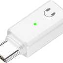 USB C to Lightning Audio Adapter, USB C Male to Lightning Headphone Earphone Female Converter for iPhone 15 Series, iPad, MacBook and More Other Type C Devices