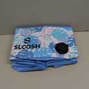 SLOOSH Foldable Dog Kiddie Pool - Portable Hard Plastic Kids Baby Doggie Swimming Pool, Anti-Slip Thick PVC Collapsible Pets Cats Whelping Box Puppy Bathtub (32" x 8")