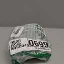 Flat Plug Outlet Extender with 3 USB Wall Plug(1 Type C), 4 AC Socket Wall Adapter, Electrical Outlet Extender, Power Strip Surge Protection with 8 ft Thin Extension Cord. White