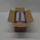 Orthopedic Dog Bed for Large Dogs - Big Waterproof Dog Crate Bed with Removable Washable Cover, Egg Crate Foam Support, Anti-Slip Bottom, Deluxe Plush Pet Bed Mat (Grey)