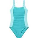 One Piece Swimsuits Women Elegant Ruched Cutout Sexy Spaghetti Strap Bathing Suits 2024 Trendy Summer Vacation Cruise Outfits 9-10Y 