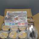 16 oz Clear Plastic Cups Reusable with Bamboo Lids and Straws & DIY Sticker, 12Pack Acrylic Mason Jars Iced Coffee Drinking Glasses Cup for Park Picnic, Poolside, Party Giveaways