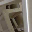 4-in-1 Kids Desk with 2 Chairs - Birch Wood Activity Table with Reversible Whiteboard and Chalkboard, 3 Storage Compartments for Kids for Painting, Reading and Crafts