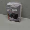 Electric-Lunch-Box-Heated-Food-Warmer 100W Heating Lunchbox for Adults 1.8L Portable Food Heater for Work/Car, 12V/24V/110-230V Lonchera Elctrica Porttil with Fork Spoon (Black)