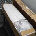 10x30 Outdoor Canopy Patio Tent Camping Gazebo Events with 5 Removable Walls for [Party] Wedding BBQ Cater, White 