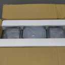 GULFLIN 12 Pack 22oz Glass Meal Prep Containers, Food Storage Containers with Lids, Air-Tight, Leak-Resistant, Freezer to Microwave Safe - Grey Set