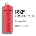 Wella Professionals Invigo Brilliance Conditioner for Coarse Hair | Intense Color Protection & Maintains Vibrancy