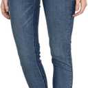 Democracy Women's Ab Solution Straight Leg Jean, Mid Blue Vintage Tech, 6