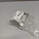 Furniware 1 Pair 170 Degree Frameless Soft Close Cabinet Hinges, Heavy Duty Hidden Hydraulic Lazy Susan Hinges Concealed for Corner Cabinet, Crawlspace Trap Door, Wardrobe(No Cup Grooving)