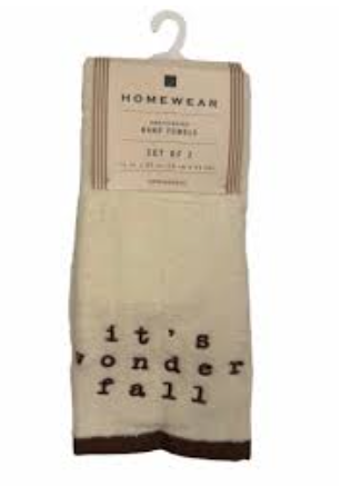 Home Wear Hand Towels Set of 2 15x25