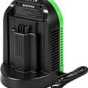 Rapid 4.0Ah Charger Replacement for EGO Battery Charger CH5500 CH2100, Compatible with EGO Charger CH3200 CH5500 CH2800D for EGO 56V Battery BA2800 BA4200 BA1400 BA5600 & Power+ Cordless Tools