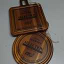 GleeNflux Mini Charcuterie Board Set with Handle, 2-Piece Small Acacia Wood Serving Tray & Wooden Cutting Board for Cheese, Fruit, Appetizers & Entertaining Gift