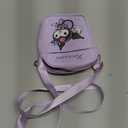 CUTE CARTOON-THEMED MINI CROSSBODY BAG, ALSO A SHOULDER BAG, FEATURES A CARTOON PATTERN DESIGN