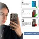 MOWIME Compatible with Samsung Galaxy A13 5G Case with Card Holder, Cheetah Print Shockproof Soft TPU Protective Cover Women Girls, Anti Scratch Wallet Case for Galaxy A13 5G 6.5 Inch, Brown