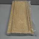 Sofa Arm Tray with Grained Cork Pad, Natural Bamboo Finish, Enhanced Non-Slip Bottom, Sturdy Bamboo Slats, Fits Armrests 4.6" and Wider