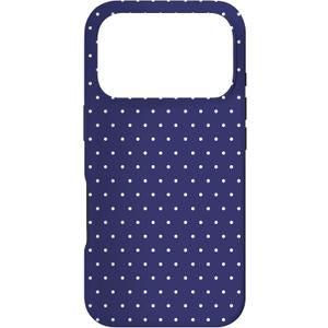 Tiny Dark Blue Polka Dots Case for iPhone 17 Pro