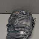 Clear Backpack Stadium Approved with Breathable Shoulder Straps, Clear Sling Bag for Stadium Work Concert Festival (Grey)