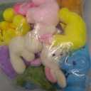 Elcoho 16 Pack Easter Plush Bunnies Stuffers Bunny Plush Bunny Animals Easter Baskets Filler Easter Party Favor