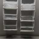 2 Pack Over The Door Storage Organizer with 5 Pockets 10 Mesh Side Pockets, 44 lbs Weight Capacity Door Hanging Organizers and Storage for Bedroom,Bathroom,Nursery,Pantry,Dorm(Light Gray)
