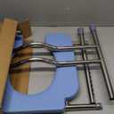 Raised Toilet Seat with Handles, Toilet Seat Riser for Seniors with Adjustable Height, up to 400lbs, Raised Toilet Seat for Elderly, Pregnant and Handicap, Fit Any Toilet, FSA/HAS Eligible