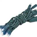 Novelty Lights 8.5 Foot 20 Light Mini LED Crafting Lights, Pure White LEDs on Green Wire, 24 Inch Lead, Non-Connectable Short Fairy Light String for Art Projects, Bottle Lights, Crafts